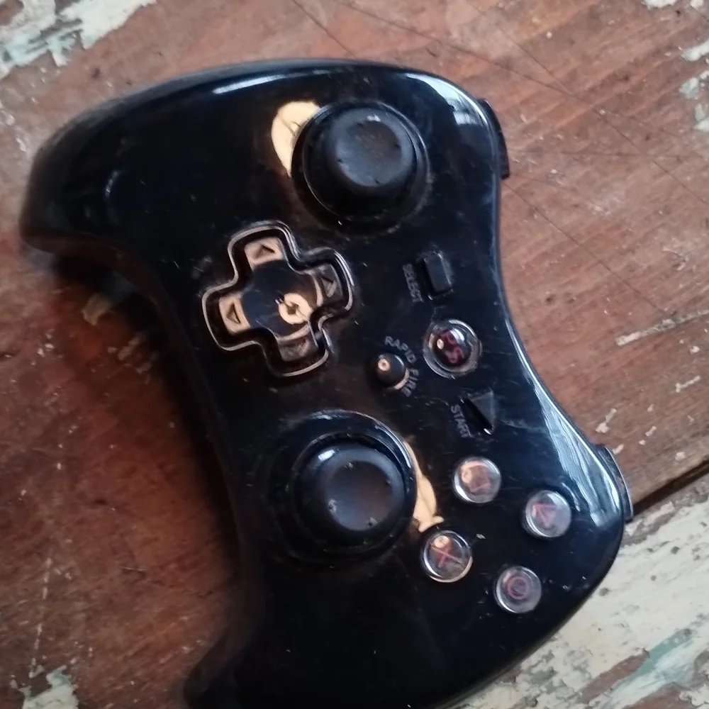 Rocketfish Rapid Fire Wireless Controller For PS3 - Black